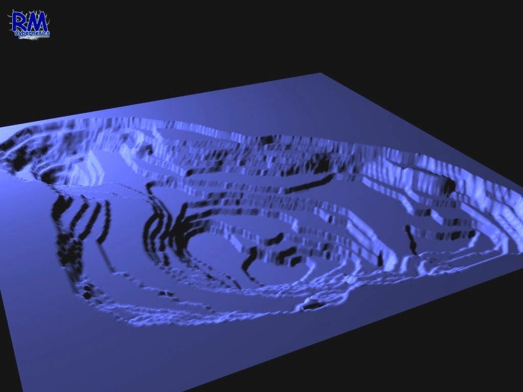 Alsager Mere Depth Map