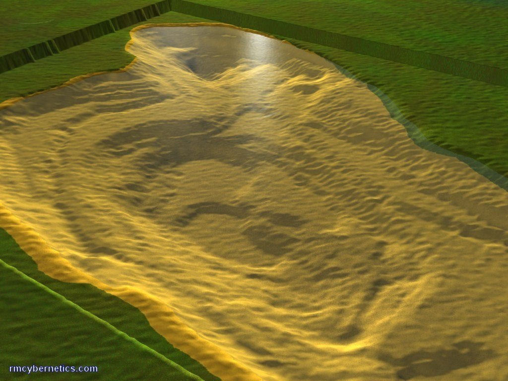 Alsager Mere Depth Map