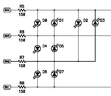 LED Multiplex dia