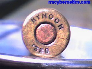 Unfired bullet