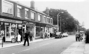 Crewe Road in the 1960s