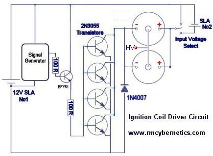 Ignition Coil Driver Circuit Diagram