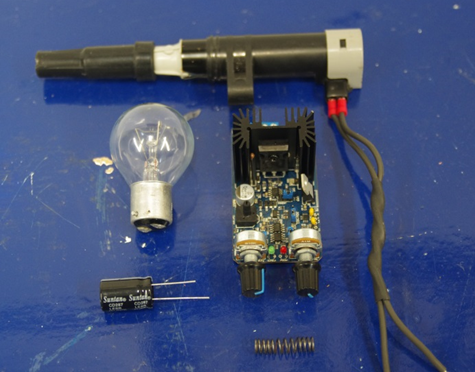Parts needed to construct a plasma globe