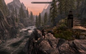 Skyrim Dawn River