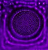 Kirlian Photo Plate Coin Waves B