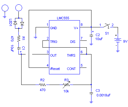 Tesla Coil Tuner Schematic