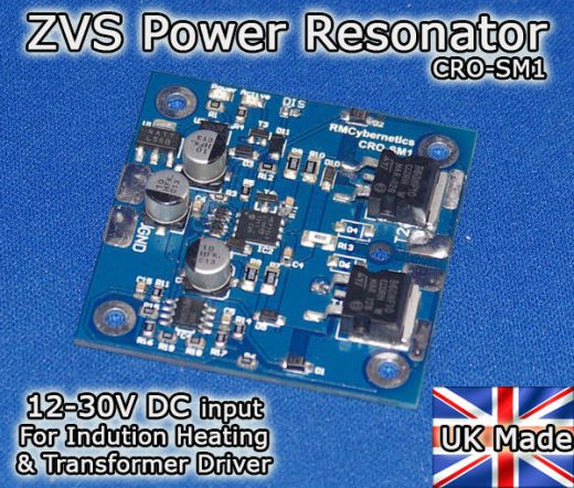 ZVS Power Resonator - CRO-SM1 - Custom Electronics, Quality PWM