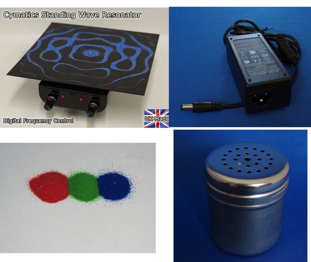 Cymatics Wave Resonator Chladni Figure Device for making Cymatics