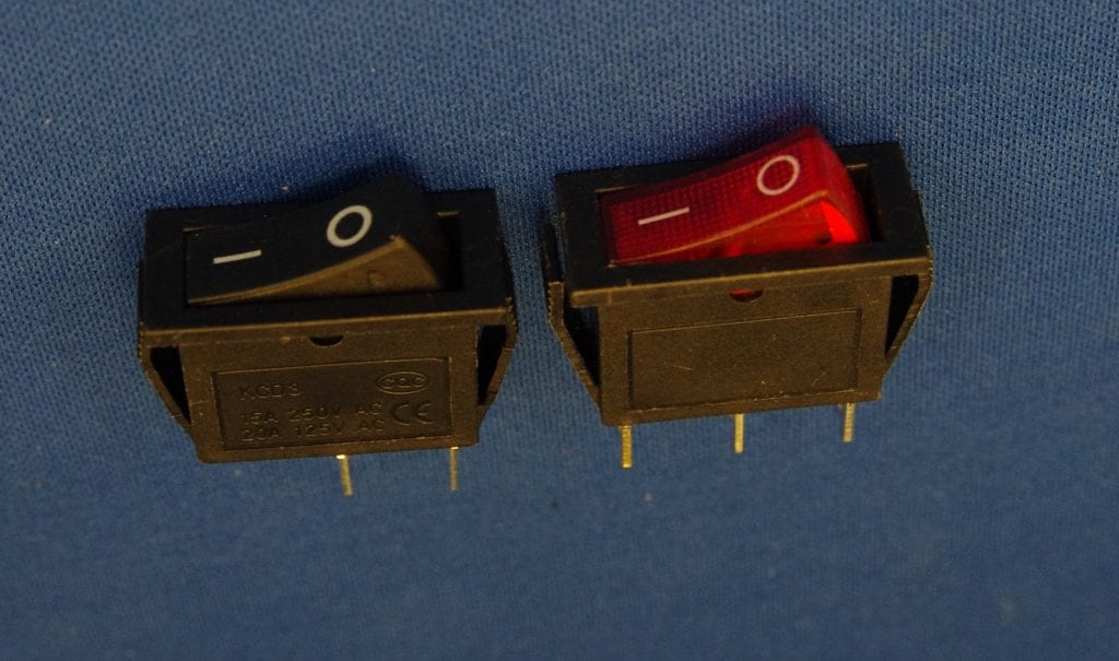 ON-OFF Rocker Switch SPST 15A - Custom Electronics, PWM Circuits ...